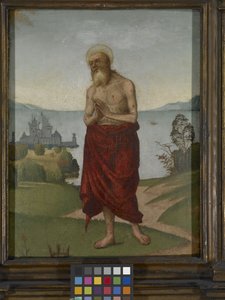 Św. Onufrego (olej na drewnie) autorstwa Domenico Panetti