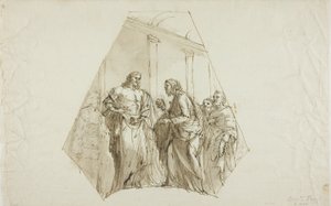 Wątpiący Tomasz (Spandrel Design) autorstwa Domenico Pozzi