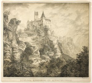 Zamek Kipfenberg w dolinie Altmühl