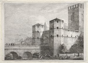 Monachium-Hohenschwangau, Bawaria autorstwa Domenico Quaglio