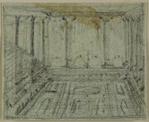 Portyk autorstwa Domenico Quaglio