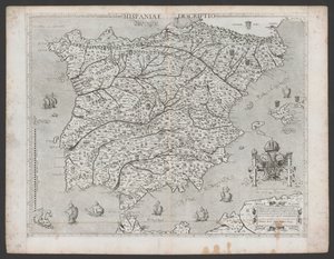Hispaniae Descriptio de Domenico Zenoi (1560) autorstwa Domenico Zenoi