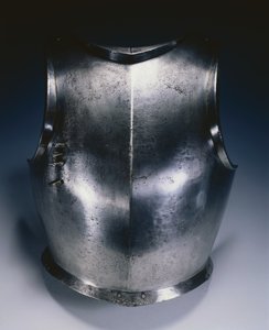 Gotycki napierśnik z uchwytem na włócznię, ok.1490-1500 autorstwa Domenico dei Barini