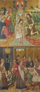 Panel z Saint John Retable, 1464-1507.