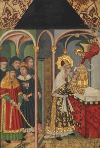 Panel z Aniołem ukazującym się Zachariaszowi..., 1464-1507.