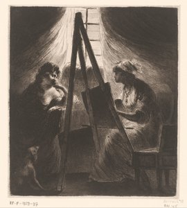 Elisabeth Vigée-Le Brun w roli kobiety