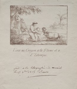 Święta Rodzina w ucieczce do Egiptu, 1809. autorstwa Dominique Vivant Denon