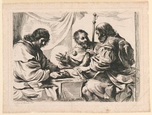 Wieczerza w Emaus autorstwa Dominique Vivant Denon