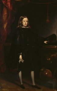 Karol II, król Hiszpanii, ok. 1673 (olej na płótnie)