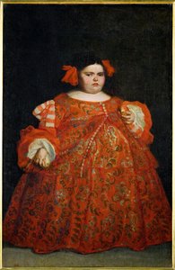 Eugenia Martinez Vallejo la Monstrua (obraz na płótnie)