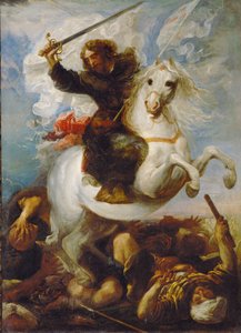 Zwycięstwo świętego Jakuba nad Maurami (olej na płótnie)