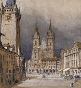 Praga i jej Ratusz (kolor lito)
