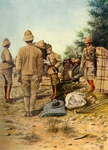 „Poddanie się generała Cronje lordowi Robertsowi w Paardebergu...”, 27 lutego 1900, 1901. autorstwa Donald E M