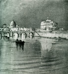 Rzym i Tyber. Korowód rozgrywający się na siedmiu wzgórzach, 1928.