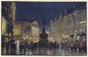 Serce Imperium, Impresja Piccadilly Circus o zmierzchu