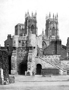 Bootham Bar, York, North Yorkshire, 1924-1926. autorstwa Donald McLeish