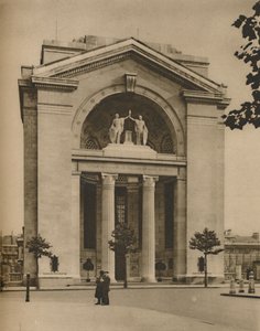 Bush House, amerykański dodatek do powojennego Londynu, c1935. autorstwa Donald McLeish