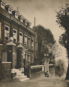Cromwell House na Highgate Hill, rezydencja z XVII wieku, c1935. autorstwa Donald McLeish