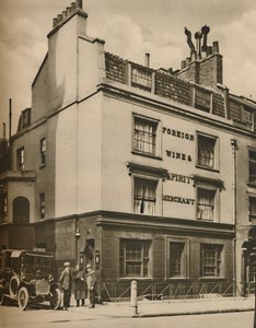 Biegnący Piechur, Obraz Starego Mayfair, c1935. autorstwa Donald McLeish