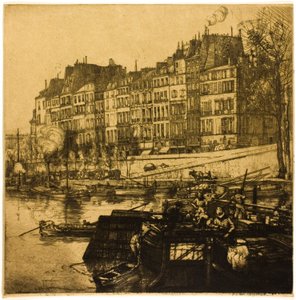 Miasto, Paryż autorstwa Donald Shaw MacLaughlan