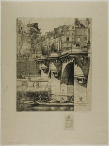 Pont Neuf, Paryż autorstwa Donald Shaw MacLaughlan