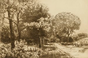 Roadway, Tennessee autorstwa Donald Shaw MacLaughlan