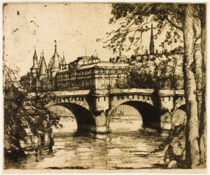 Conciergerie, Paryż autorstwa Donald Shaw MacLaughlan