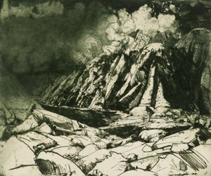 Grimsel, autorstwa Donald Shaw MacLaughlan