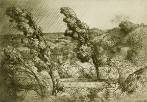 Burza autorstwa Donald Shaw MacLaughlan