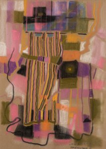Nici Ariadny, 2002 (pastel na aksamitnym papierze)