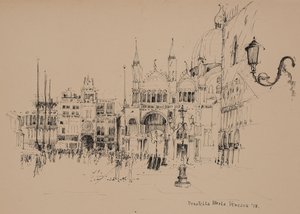 Wenecja, Plac Świętego Marka autorstwa Donatella Merlo