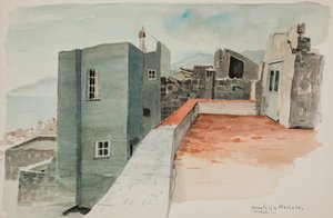 Verezzi, Taras autorstwa Donatella Merlo