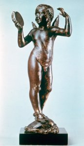 Anioł z tamburynem, 1429 autorstwa Donatello