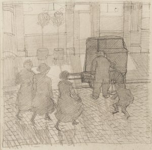 Szlifierz organów, ok. 1914 autorstwa Dora Carrington