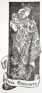 „Królowa Gienevera”, 1905. autorstwa Dora Curtis