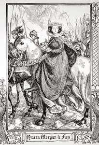 „Królowa Morgan le Fay”, 1905.