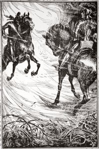 „Ból był konkurs”, 1905. autorstwa Dora Curtis