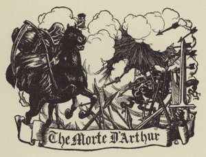 Morte Darthur autorstwa Dora Curtis