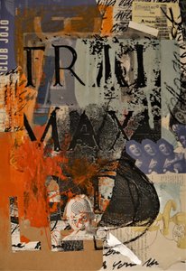Abstrakcyjne warstwy w stylu grunge autorstwa Doris Schmitz