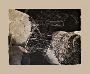 Ciemna czcionka geometryczna autorstwa Doris Schmitz