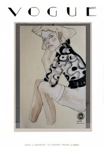 Elegancka ilustracja modowa autorstwa Doris Schmitz
