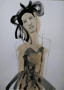 Elegancki portret modowy autorstwa Doris Schmitz