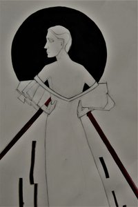 Elegancka sylwetka modowa autorstwa Doris Schmitz