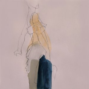 Elegancki szkic modowy autorstwa Doris Schmitz