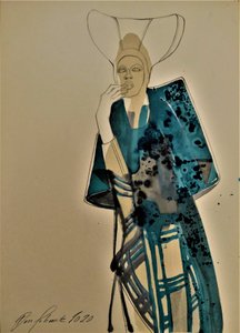Elegancka moda w kolorze turkusowym autorstwa Doris Schmitz