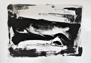 Fluid Black Shape autorstwa Doris Schmitz