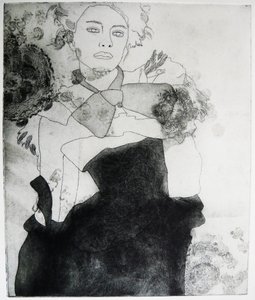 Monochromatyczny portret modowy autorstwa Doris Schmitz
