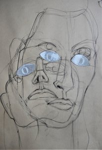 Portret „Wiele oczu” autorstwa Doris Schmitz