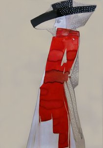 Manekin modowy Red Hat autorstwa Doris Schmitz