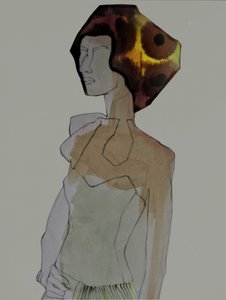Profil stylowej kobiety autorstwa Doris Schmitz